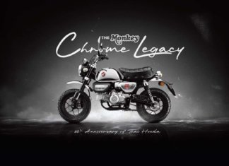 Honda Thai sambut ulang tahun ke-60 dengan Monkey warna krom istimewa