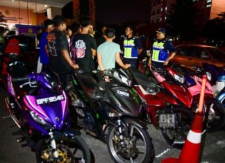 Merempit, JPJ Terengganu sita 19 buah motosikal