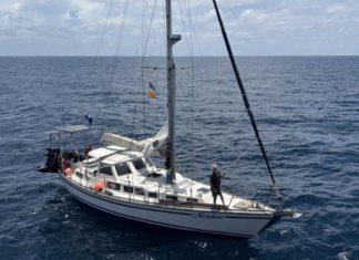 TLDM selamatkan kapal layar hanyut empat hari