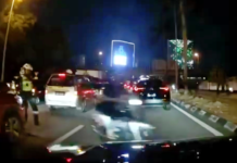 Lawan arus lari SJR, remaja cedera kemalangan