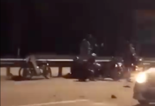 Remaja maut, tujuh cedera ketika berkonvoi