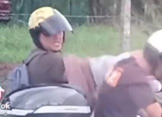 Polis cari lelaki pukul kepala penunggang motosikal