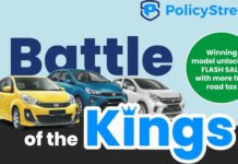 PolicyStreet lancar kempen Battle of the Kings untuk pemilik Myvi, Bezza dan Axia