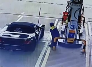 Pemandu Porsche lari lepas isi minyak RM330