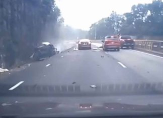 Polis cari kenderaan merah langgar ibu hamil di lebuh raya