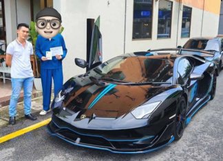 “Saya ada lesen memandu yang sah dan bukan ‘content creator,” warga China pemilik Aventador