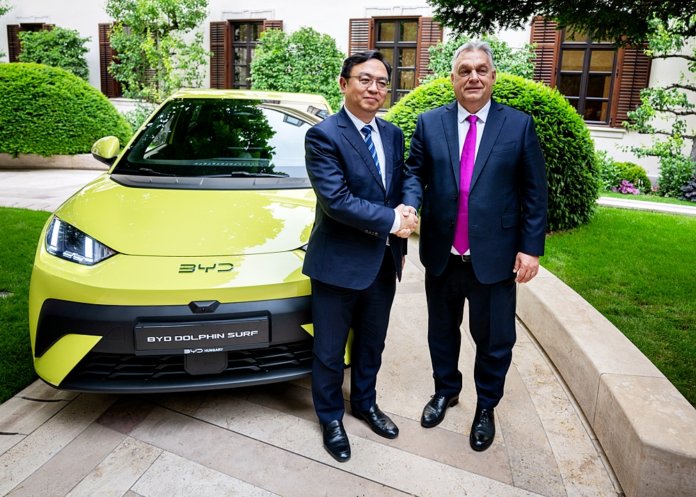 BYD DOLPHIN SURF Showcased in Carmelite Monastery