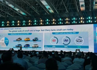 Chery fokus kereta kompak mampu milik untuk pasaran global