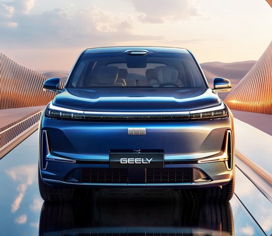 Geely perkenal strategi Five by Five dan SUV Geely Yinhe M9 di Milan