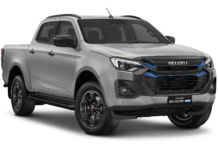Isuzu D-Max EV – 190 hp, 240 Nm, sistem 4WD, jarak gerak cecah 360 km