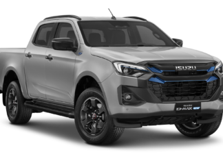 Isuzu D-Max EV – 190 hp, 240 Nm, sistem 4WD, jarak gerak cecah 360 km