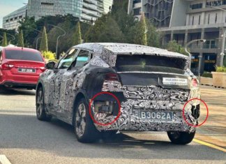 #Spyshot : Perodua EV giat jalani ujian, apa fungsi dua lubang di belakang?