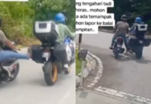 BMW R1300GS lesap ‘ditunda’ pencuri