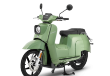 e-Schwalbe 1st Edition ini diinspirasikan daripada skuter retro 1960-an