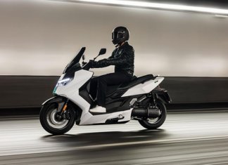 Nerva Exe II – skuter maxi berkuasa elektrik, bateri BYD 7.83 kWh, jarak gerak 180 km