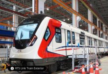Malaysia, Singapura dedah tren pertama RTS Link, bakal beroperasi 2027