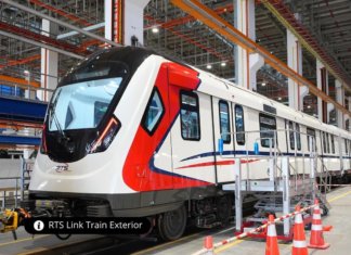 Malaysia, Singapura dedah tren pertama RTS Link, bakal beroperasi 2027