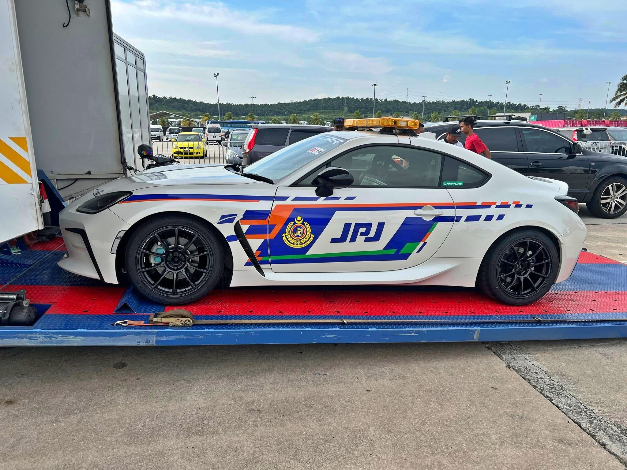 Toyota GR86 dengan seragam JPJ dikesan di Sepang | Motoqar