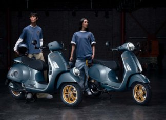 Vespa Officina 8 (2025) dilancarkan dengan warna biru unik