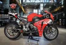 Honda CBR1000RR Fireblade milik Michael Schumacher bakal dilelong hujung bulan ini