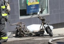 Basikal elektrik terbakar, warga emas maut