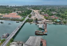Projek jambatan Marang bakal siap Januari 2027