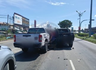 Suspek dadah rempuh polis, langgar orang awam