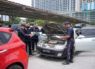 JPJ sita dua kenderaan prebet sapu warga Bangladesh