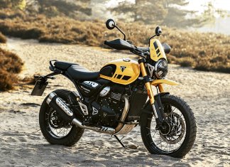 Triumph Scrambler 400 XC, masuk pasaran tertentu pada September