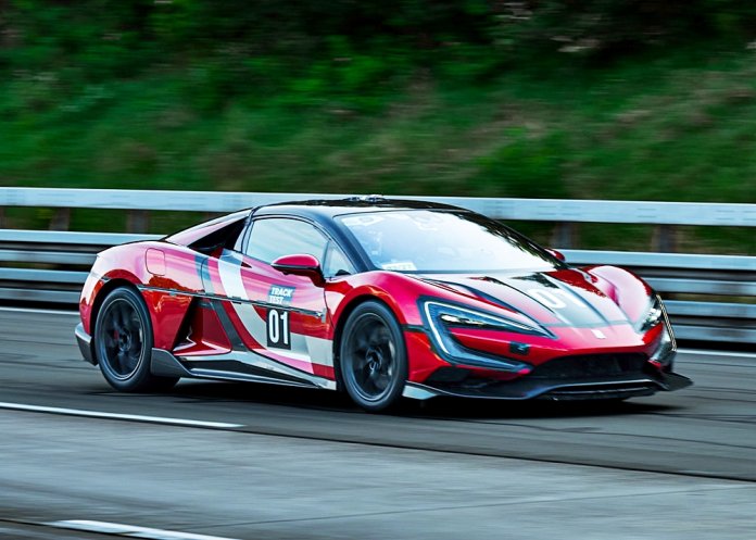 YANGWANG U9 Track Edition EV Record 2025.01