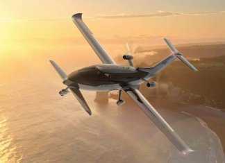 Pesawat ringan ini guna enjin hibrid Kawasaki H2