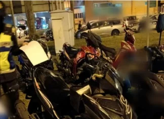 Berang kena saman, rider cabar anggota JPJ