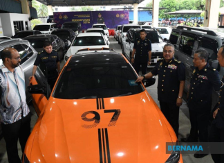 JPJ sita 38 kenderaan mewah, jumlah cukai tidak dibayar RM77,400