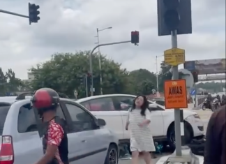 Wanita warga asing mengamuk di Kajang, enam cedera