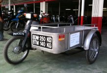 Motosikal roda tiga perlu didaftarkan