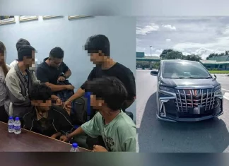 Enam sekawan Mynmar ditahan tiada lesen pandu Toyota Alphard