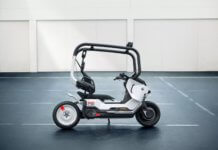 BMW Motorrad perlihat konsep skuter elektrik lasak Vision CE