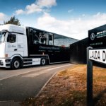 Pasukan Formula 1 Mercedes-AMG PETRONAS guna lori EV Mercedes-Benz eActros 600.03