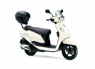 Suzuki Address 125 2026 UK, tampil perubahan ketara, rekaan kekal klasik
