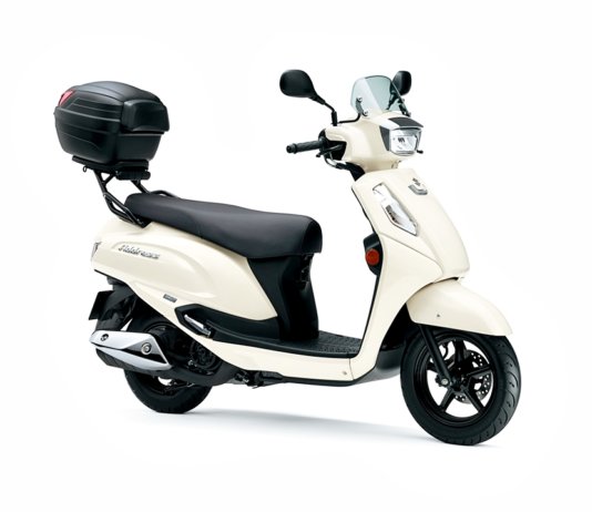 Suzuki Address 125 2026 UK, tampil perubahan ketara, rekaan kekal klasik