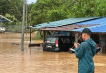 20 penduduk terperangkap banjir di Tanjong Malim