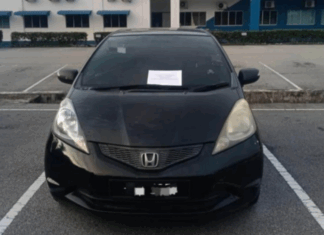 Kereta jadi stor simpanan, polis tumpaskan tokan dadah