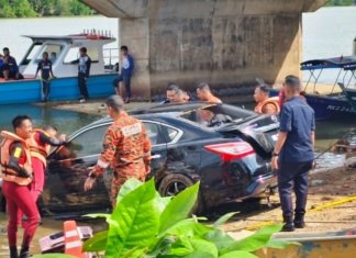 Dua beradik lemas, kereta dilaporkan hilang dan bapa ada rekod jenayah