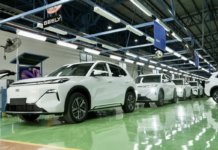 Geely mula pasang Starray EM-i di kemudahan Purwakarta, Indonesia