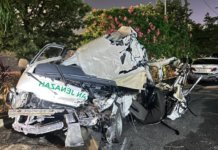 Lelaki curi van jenazah ditahan selepas kemalangan