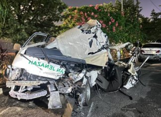 Lelaki curi van jenazah ditahan selepas kemalangan