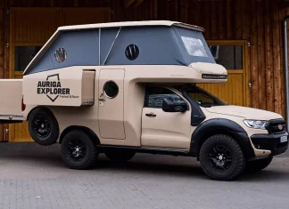 Voyager oleh Auriga Explorer ini boleh ubah Ford Ranger anda jadi trak camper 6-roda