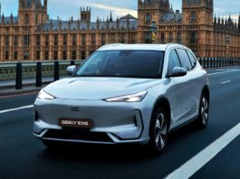 Geely EX5 dilancar di UK, bateri 60.22 kWj, dari RM180 ribu!