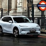 Geely EX5 London underground