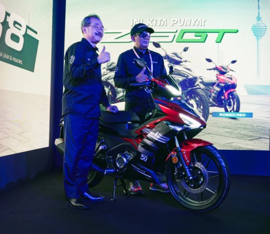 Supermoped Modenas Z15GT rasmi lancar, harga RM8,288